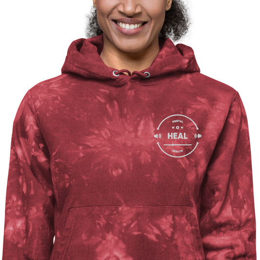 Heal unisex Champion tie-dye hoodie