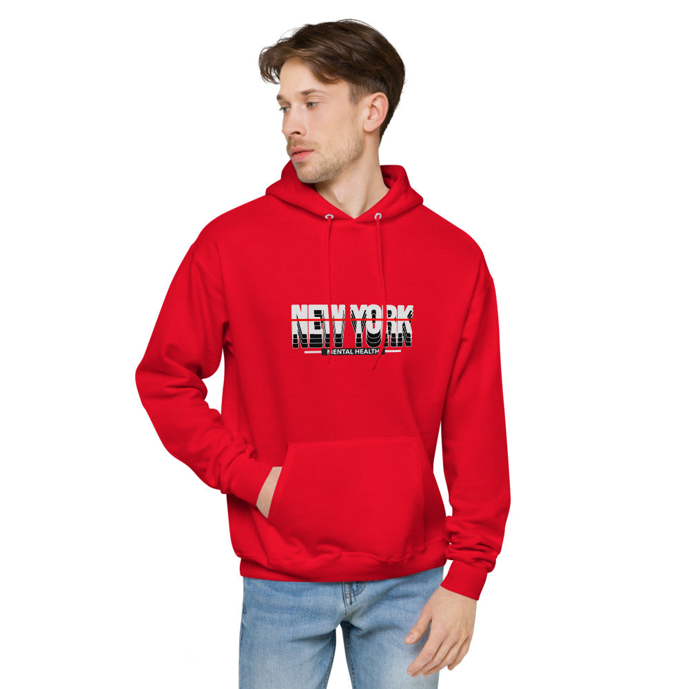 New York Unisex fleece hoodie