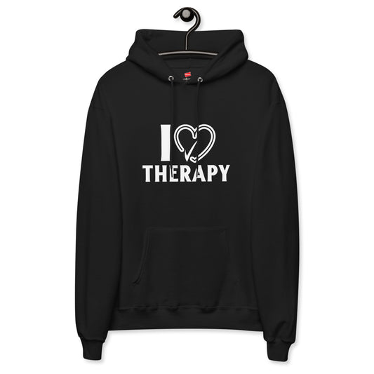 I love Therapy unisex hoodie