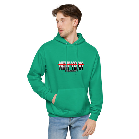 New York Unisex fleece hoodie