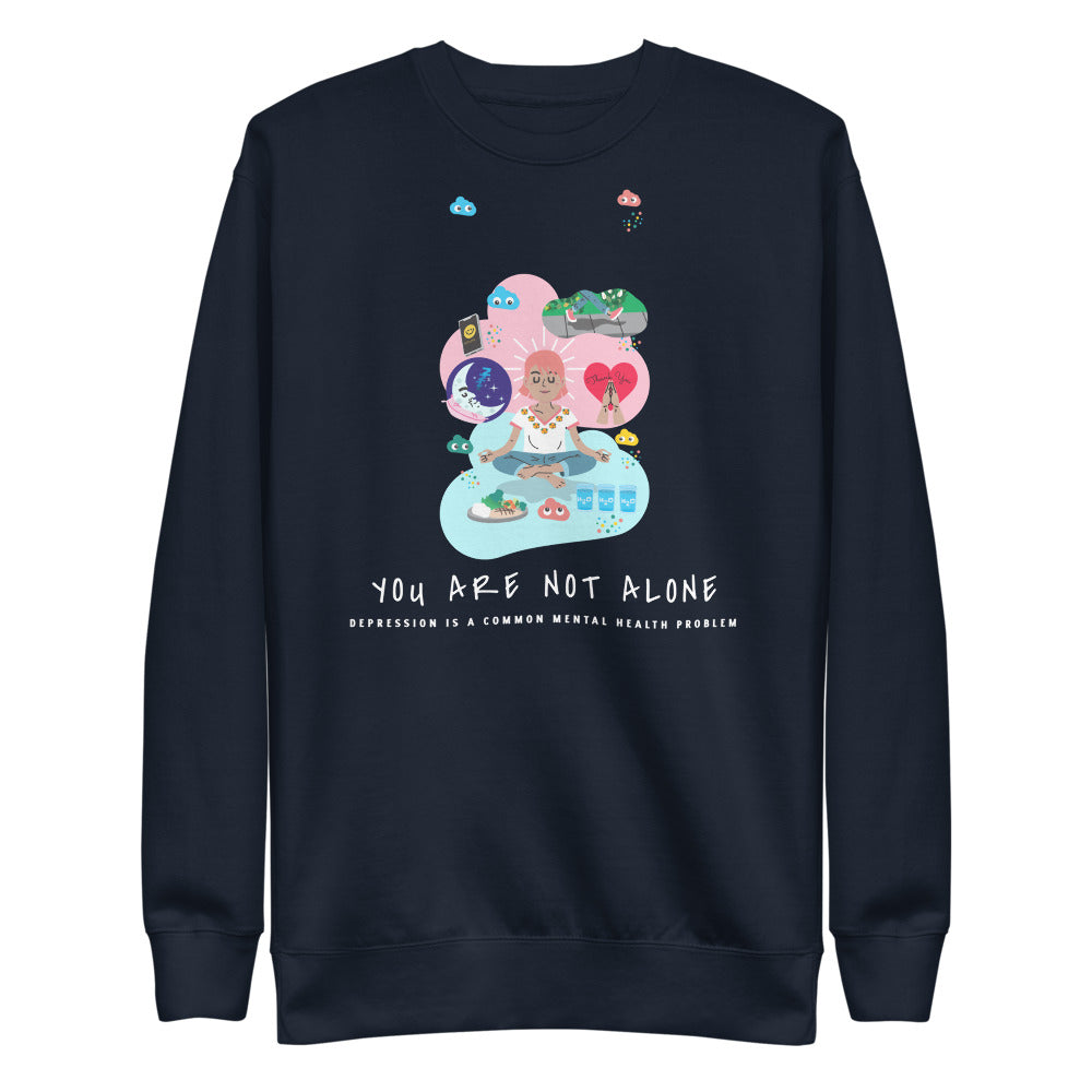 YOU ARE NOT ALONE Unisex Pullover