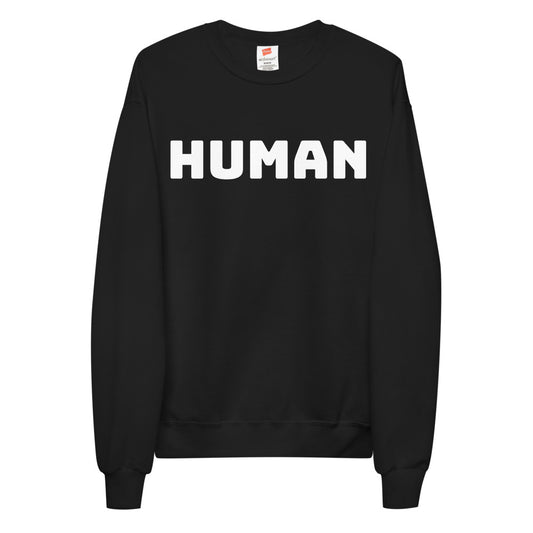 Human unisex sweatshirt