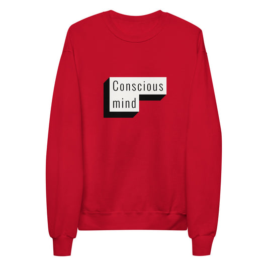 Conscious mind unisex sweatshirt