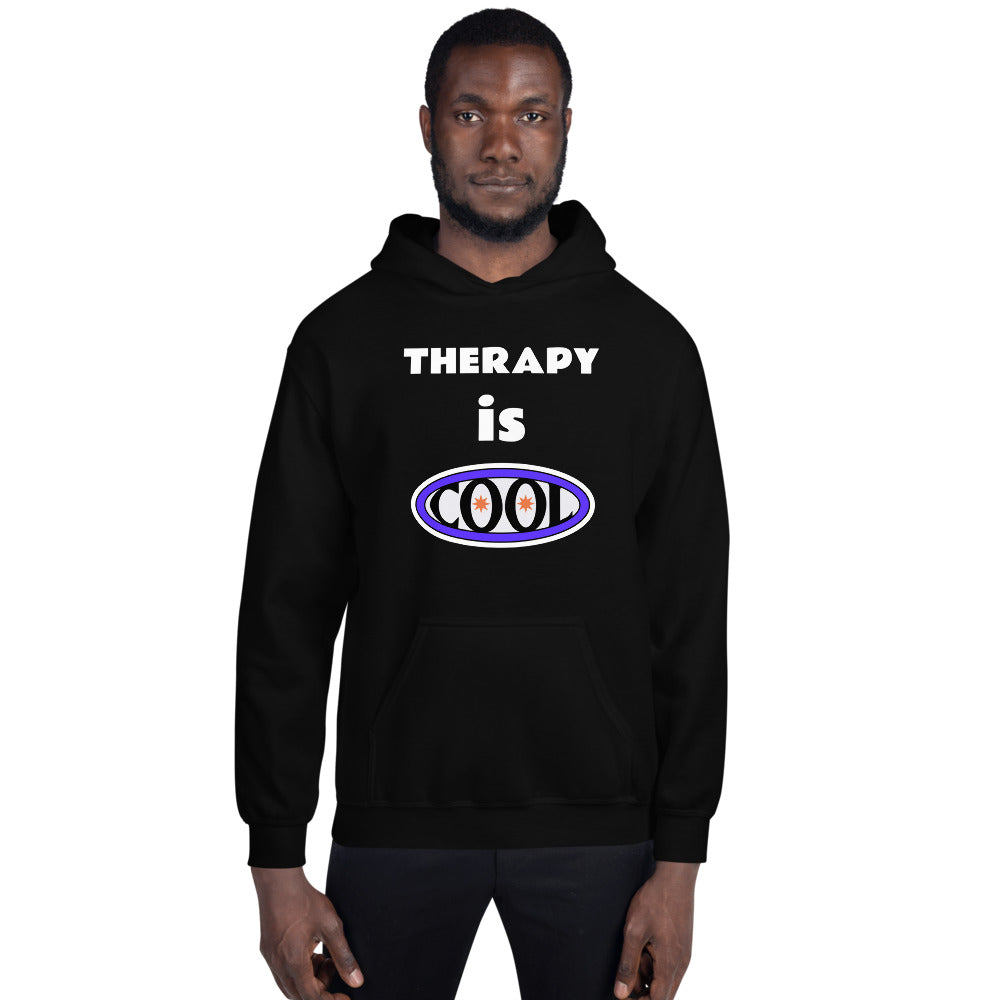 Therapy is cool unisex Hoodie