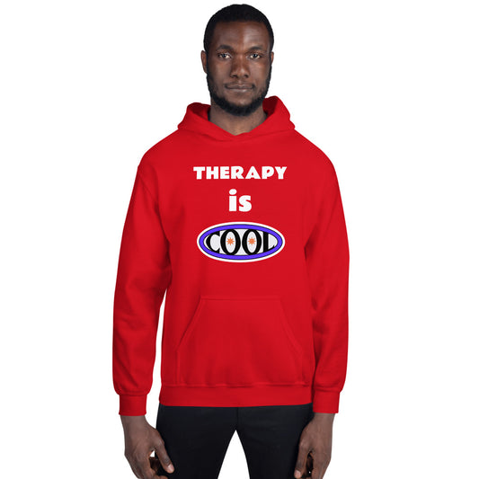 Therapy is cool unisex Hoodie