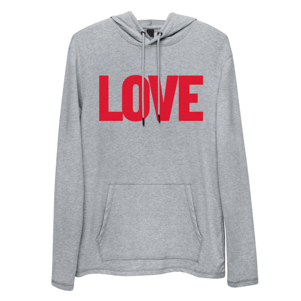 Love unisex Lightweight Hoodie