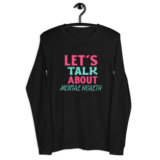 Let's Talk About Mental Health Unisex Tee