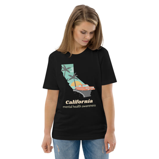 California unisex organic cotton t-shirt