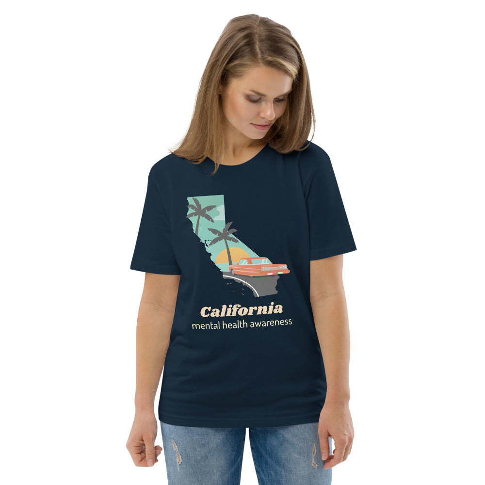 California unisex organic cotton t-shirt