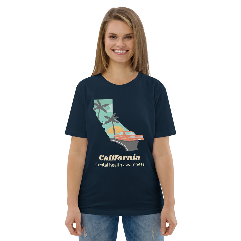 California unisex organic cotton t-shirt