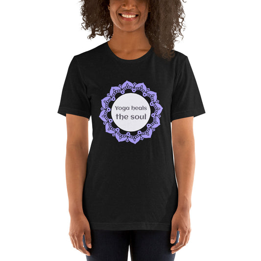 Yoga Heals the soul Unisex T-Shirt
