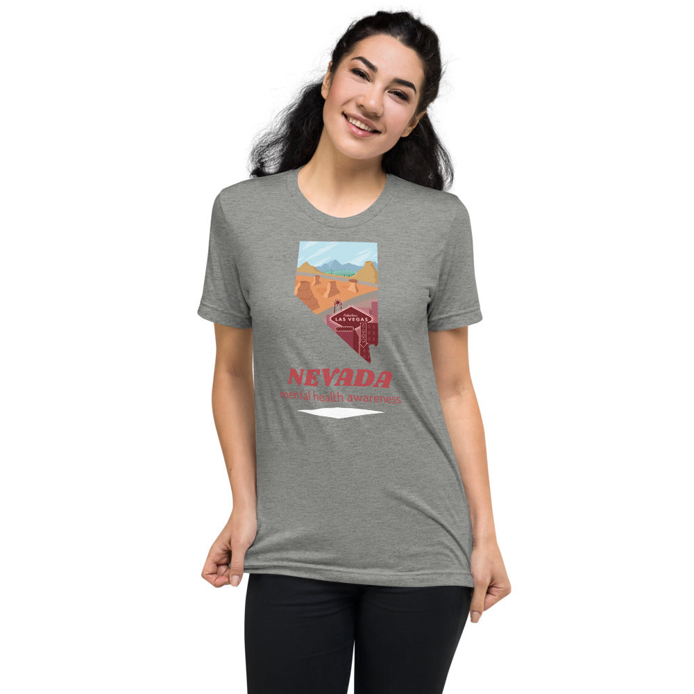 Nevada mental health awareness t-shirt