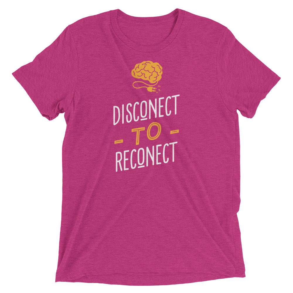 Disconnect to Reconnect Unisex T-shirt