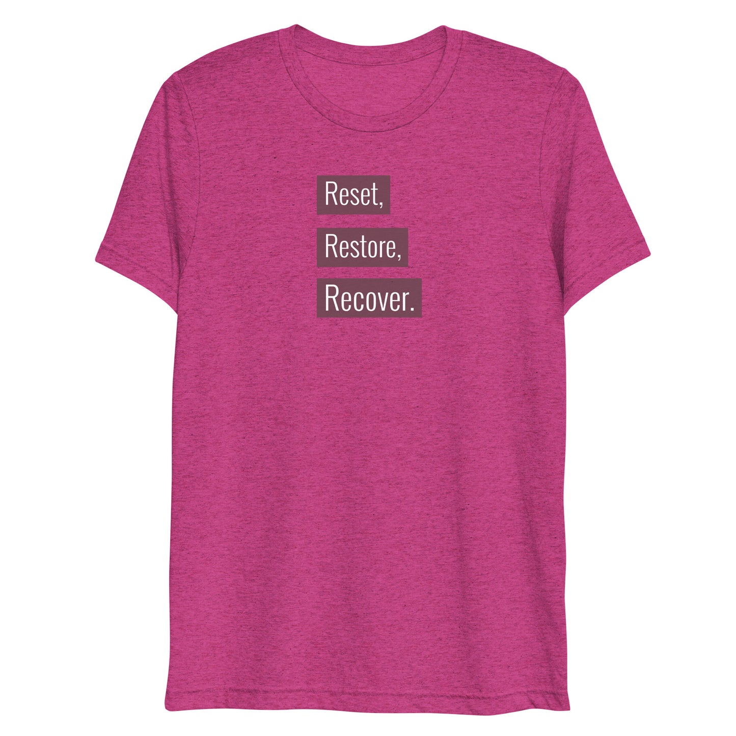Reset, Restore, Recover t-shirt
