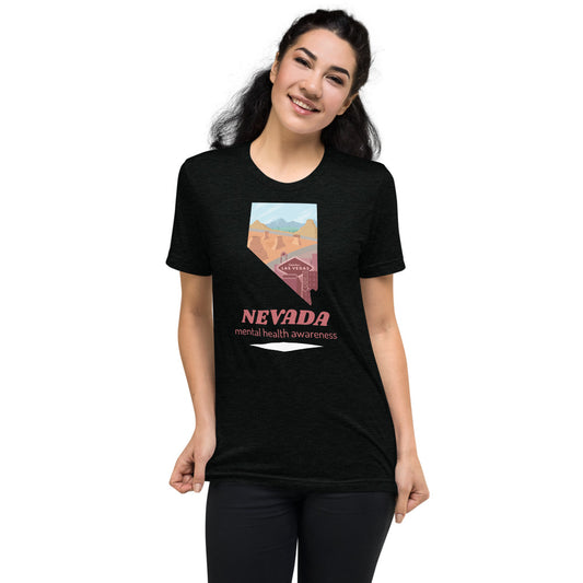 Nevada mental health awareness t-shirt
