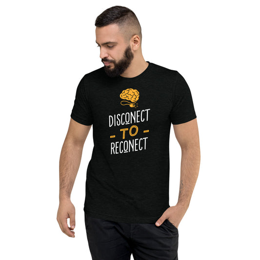 Disconnect to Reconnect Unisex T-shirt