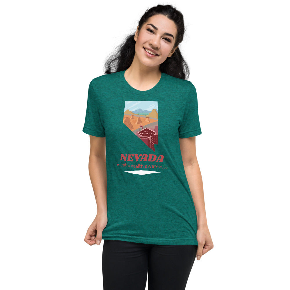 Nevada mental health awareness t-shirt